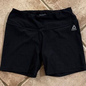 Reebok Women's Black Bike Shorts